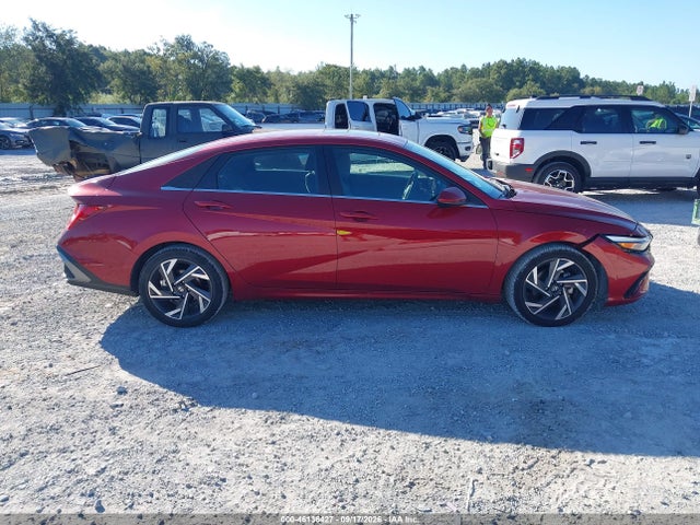 46136427 :رقم المزاد ، KMHLS4DG0SU962375 vin ، 2025 Hyundai Elantra Sel Convenience مزاد بيع