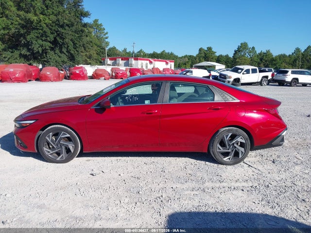 46136427 :رقم المزاد ، KMHLS4DG0SU962375 vin ، 2025 Hyundai Elantra Sel Convenience مزاد بيع