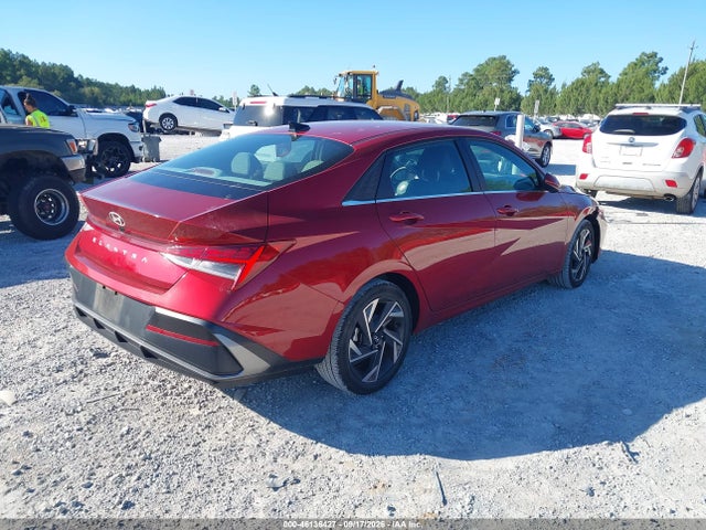 46136427 :رقم المزاد ، KMHLS4DG0SU962375 vin ، 2025 Hyundai Elantra Sel Convenience مزاد بيع