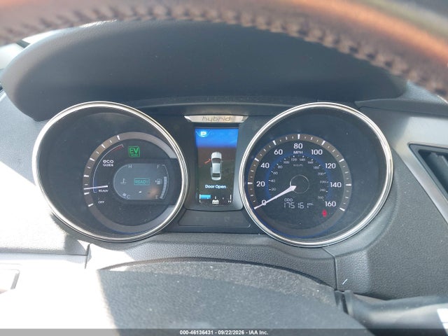 46136431 :رقم المزاد ، KMHEC4A41DA075548 vin ، 2013 Hyundai Sonata Hybrid Limited مزاد بيع