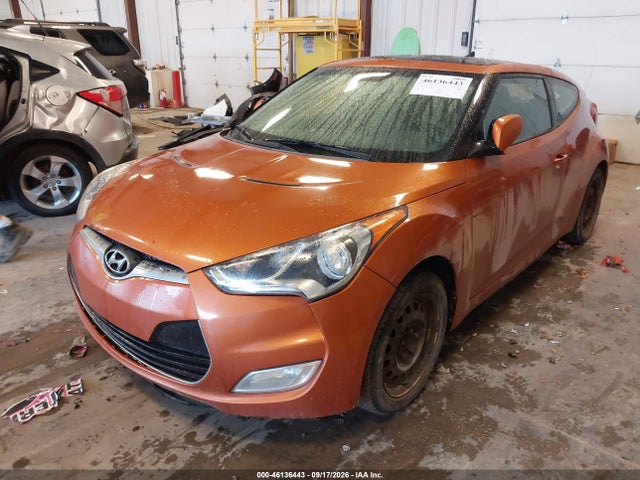 Aukcja sprzedaży 2012 Hyundai Veloster Base W/black, vin: KMHTC6AD9CU074793, numer aukcji: 46136443