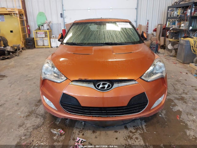 Aukcja sprzedaży 2012 Hyundai Veloster Base W/black, vin: KMHTC6AD9CU074793, numer aukcji: 46136443