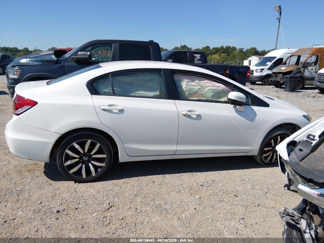 46136445 :رقم المزاد ، 19XFB2F93FE209688 vin ، 2015 Honda Civic Ex-l مزاد بيع