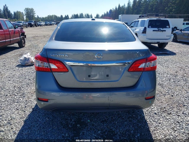 2015 Nissan Sentra Sv მანქანა იყიდება აუქციონზე, vin: 3N1AB7AP3FY244956, აუქციონის ნომერი: 46136450