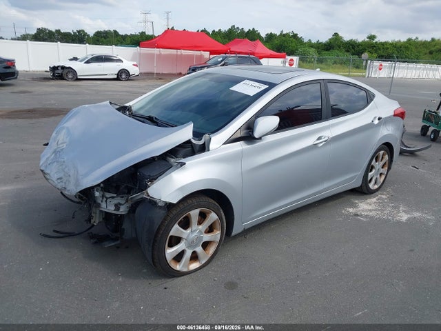 46136458 :رقم المزاد ، KMHDH4AE4CU181463 vin ، 2012 Hyundai Elantra Limited (ulsan Plant) مزاد بيع