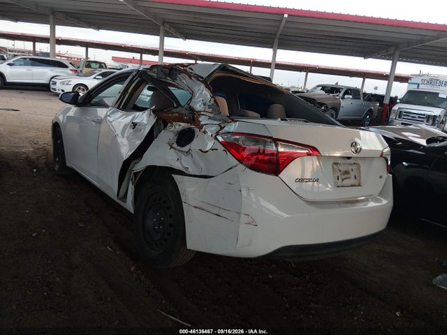 46136467 :رقم المزاد ، 5YFBURHE4EP132712 vin ، 2014 Toyota Corolla Le مزاد بيع