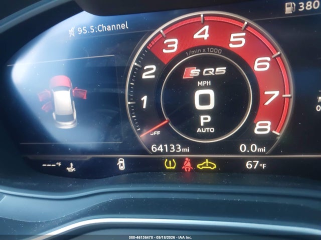 46136470 :رقم المزاد ، WA1C4AFY3K2056827 vin ، 2019 Audi Sq5 3.0t Premium مزاد بيع