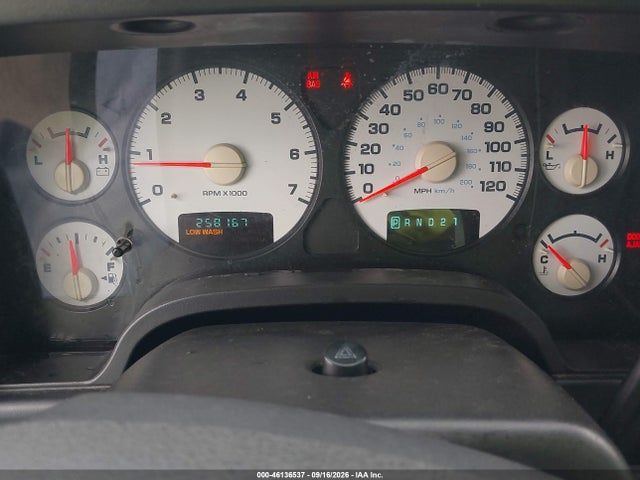 2005 Dodge Ram 1500 Slt/laramie მანქანა იყიდება აუქციონზე, vin: 1D7HA18N75J611351, აუქციონის ნომერი: 46136537