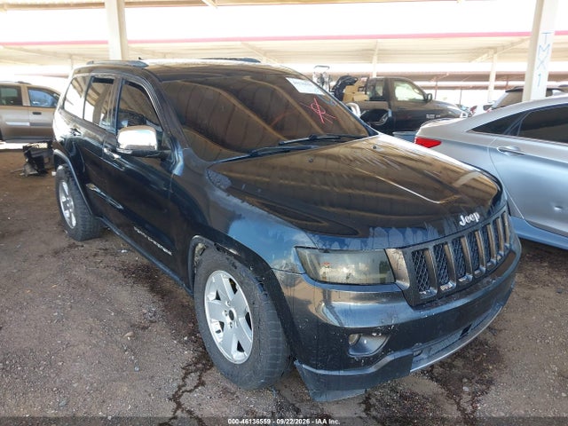 2012 Jeep Grand Cherokee Overland მანქანა იყიდება აუქციონზე, vin: 1C4RJFCT6CC297033, აუქციონის ნომერი: 46136559