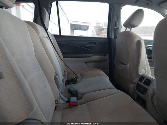 2016 Honda Pilot Ex მანქანა იყიდება აუქციონზე, vin: 5FNYF5H34GB037531, აუქციონის ნომერი: 46136592