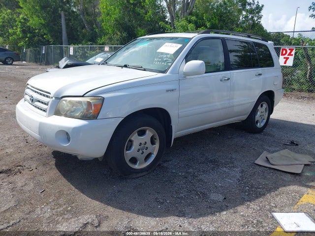 46136639 :رقم المزاد ، JTEGP21A270128582 vin ، 2007 Toyota Highlander Sport V6 مزاد بيع