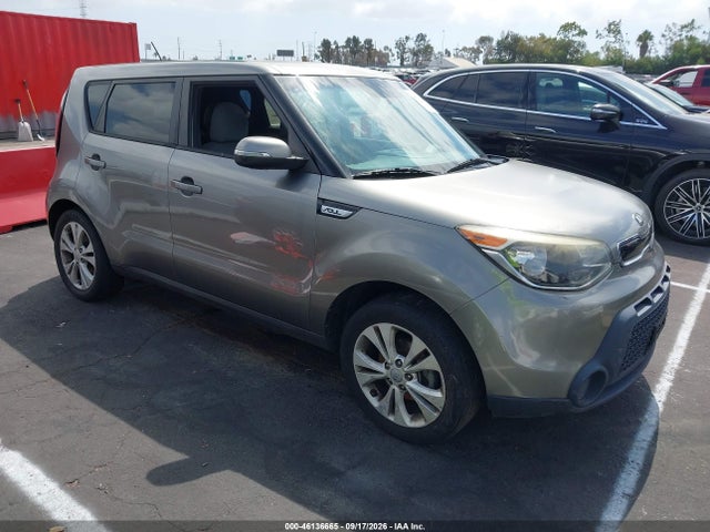 2014 Kia Soul + მანქანა იყიდება აუქციონზე, vin: KNDJP3A57E7051585, აუქციონის ნომერი: 46136665