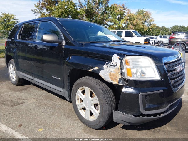 Продажа на аукционе авто 2016 Gmc Terrain Sle-1, vin: 2GKALMEK2G6220453, номер лота: 46136682