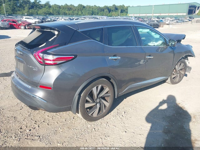 46136721 :رقم المزاد ، 5N1AZ2MH9FN286380 vin ، 2015 Nissan Murano Platinum مزاد بيع