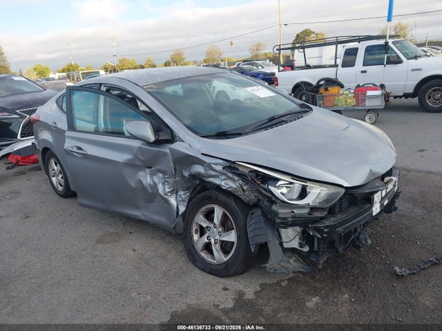 Продаж на аукціоні авто 2015 Hyundai Elantra Se, vin: 5NPDH4AE2FH562103, номер лоту: 46136733