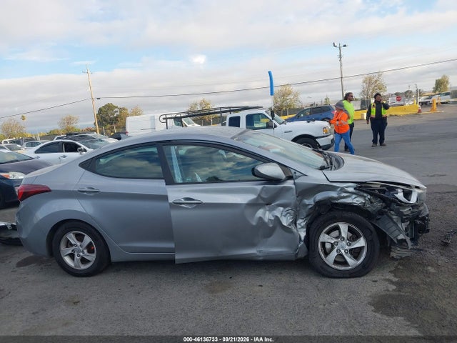 2015 Hyundai Elantra Se მანქანა იყიდება აუქციონზე, vin: 5NPDH4AE2FH562103, აუქციონის ნომერი: 46136733