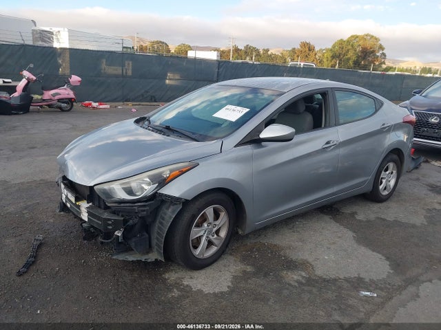 2015 Hyundai Elantra Se მანქანა იყიდება აუქციონზე, vin: 5NPDH4AE2FH562103, აუქციონის ნომერი: 46136733