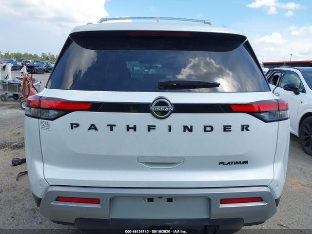 46136740 :رقم المزاد ، 5N1DR3DG1SC282050 vin ، 2025 Nissan Pathfinder Platinum Fwd مزاد بيع