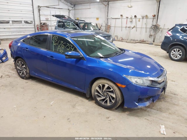 46136754 :رقم المزاد ، 19XFC2F77GE032589 vin ، 2016 Honda Civic Ex مزاد بيع