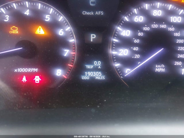 46136756 :رقم المزاد ، JTHGL46F975004133 vin ، 2007 Lexus Ls 460 L مزاد بيع