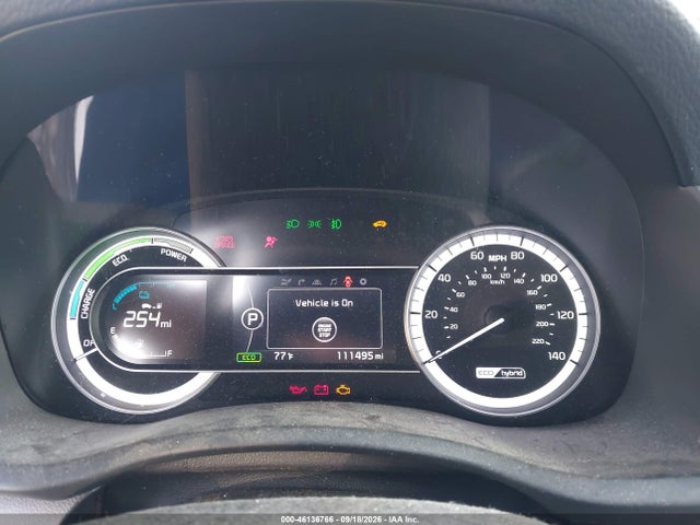 2019 Kia Niro Touring მანქანა იყიდება აუქციონზე, vin: KNDCE3LC0K5222842, აუქციონის ნომერი: 46136766