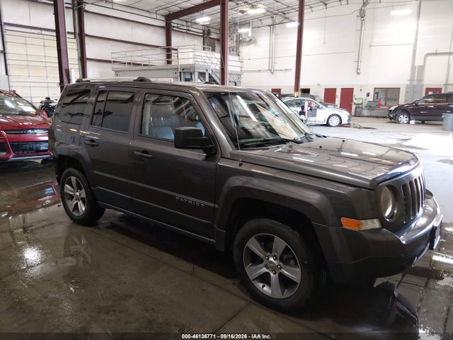 2017 Jeep Patriot High Altitude 4x4 მანქანა იყიდება აუქციონზე, vin: 1C4NJRFB9HD113840, აუქციონის ნომერი: 46136771