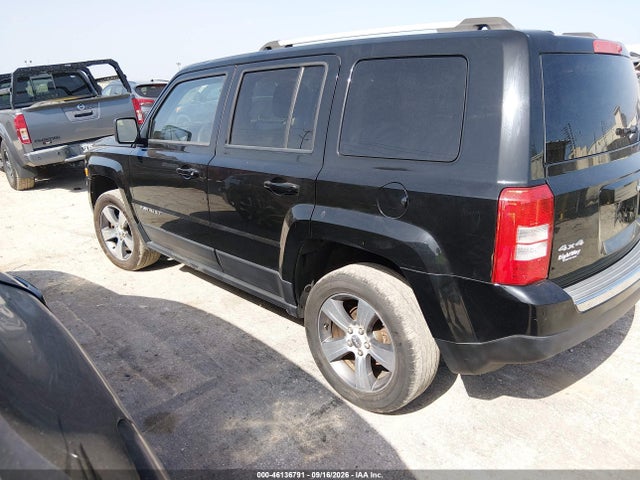 Продажа на аукционе авто 2017 Jeep Patriot High Altitude 4x4, vin: 1C4NJRFB9HD205949, номер лота: 46136791