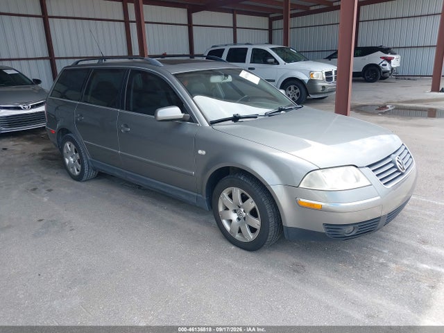 Aukcja sprzedaży 2003 Volkswagen Passat Glx, vin: WVWYH63B13E314601, numer aukcji: 46136818