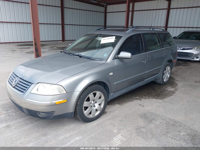 46136818 :رقم المزاد ، WVWYH63B13E314601 vin ، 2003 Volkswagen Passat Glx مزاد بيع