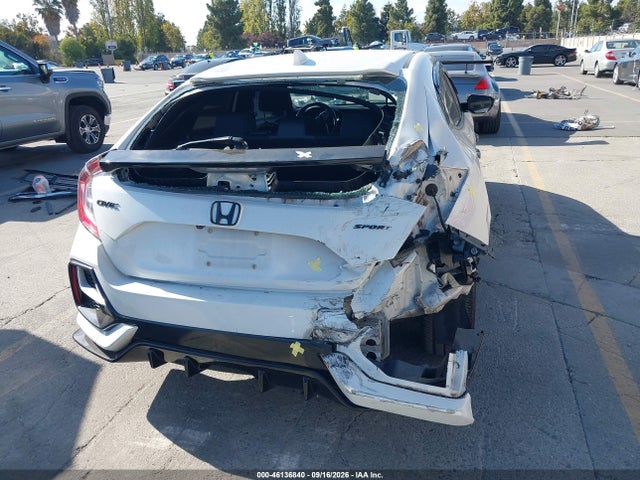 Продаж на аукціоні авто 2021 Honda Civic Sport, vin: SHHFK7H46MU420386, номер лоту: 46136840