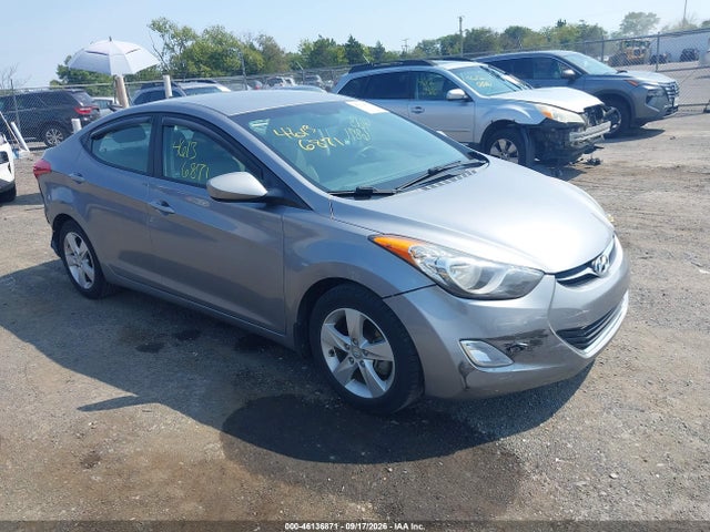 2013 Hyundai Elantra Gls მანქანა იყიდება აუქციონზე, vin: KMHDH4AE1DU529950, აუქციონის ნომერი: 46136871