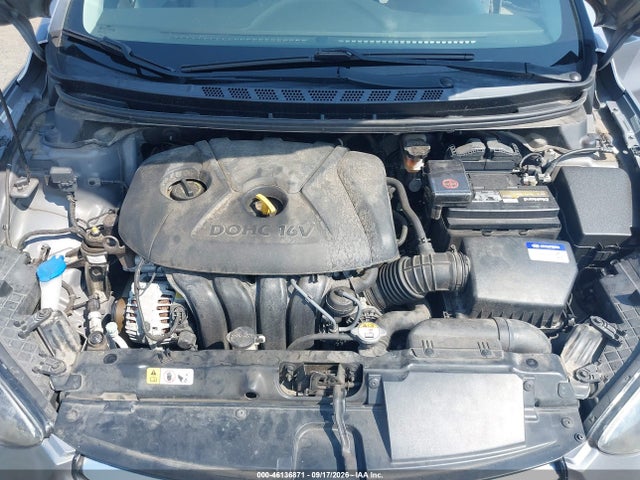 2013 Hyundai Elantra Gls მანქანა იყიდება აუქციონზე, vin: KMHDH4AE1DU529950, აუქციონის ნომერი: 46136871