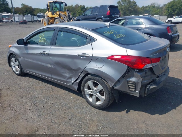 2013 Hyundai Elantra Gls მანქანა იყიდება აუქციონზე, vin: KMHDH4AE1DU529950, აუქციონის ნომერი: 46136871
