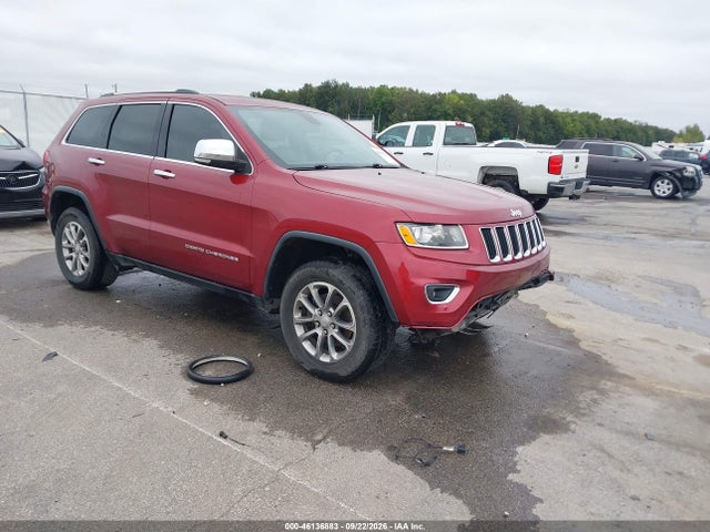 Продаж на аукціоні авто 2015 Jeep Grand Cherokee Limited, vin: 1C4RJFBG3FC158521, номер лоту: 46136883