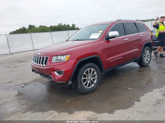 Продаж на аукціоні авто 2015 Jeep Grand Cherokee Limited, vin: 1C4RJFBG3FC158521, номер лоту: 46136883