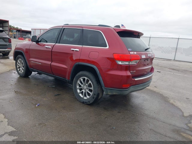 Продаж на аукціоні авто 2015 Jeep Grand Cherokee Limited, vin: 1C4RJFBG3FC158521, номер лоту: 46136883