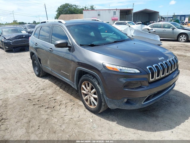 2015 Jeep Cherokee Limited მანქანა იყიდება აუქციონზე, vin: 1C4PJMDS8FW501867, აუქციონის ნომერი: 46136898