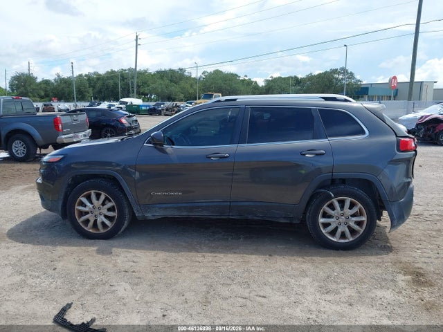 2015 Jeep Cherokee Limited მანქანა იყიდება აუქციონზე, vin: 1C4PJMDS8FW501867, აუქციონის ნომერი: 46136898