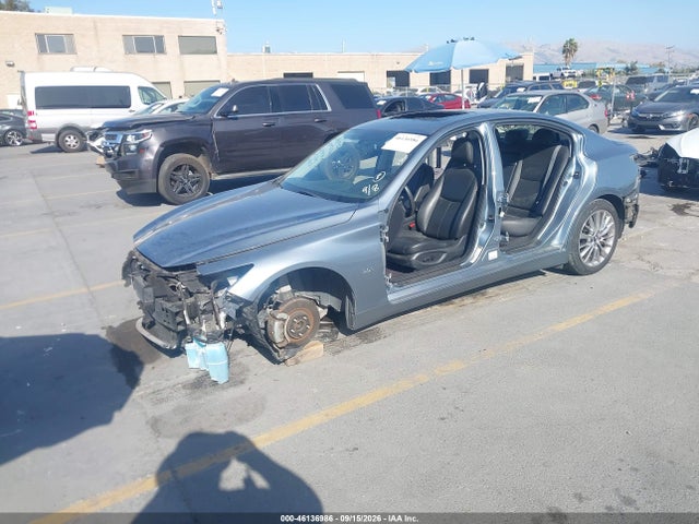 46136986 :رقم المزاد ، JN1EV7AP0JM363360 vin ، 2018 Infiniti Q50 3.0t Luxe مزاد بيع
