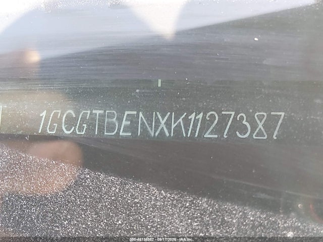Aukcja sprzedaży 2019 Chevrolet Colorado Wt, vin: 1GCGTBENXK1127387, numer aukcji: 46136987