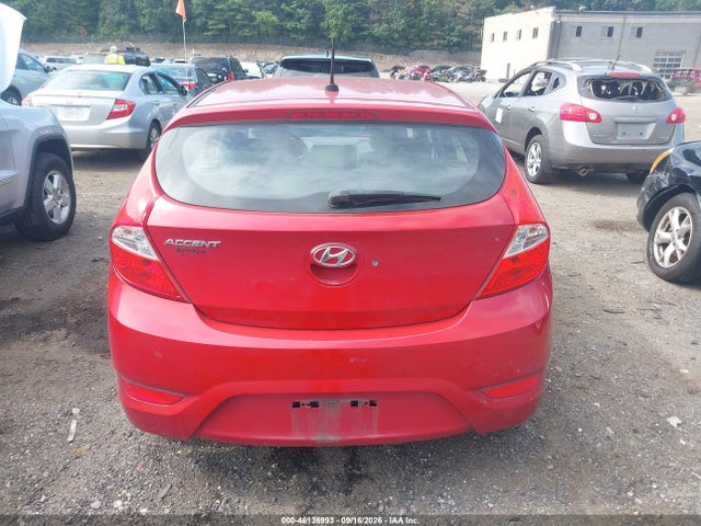 2013 Hyundai Accent Gs მანქანა იყიდება აუქციონზე, vin: KMHCT5AE6DU087067, აუქციონის ნომერი: 46136993