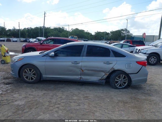 46137006 :رقم المزاد ، 5NPE24AF1FH071262 vin ، 2015 Hyundai Sonata Se مزاد بيع