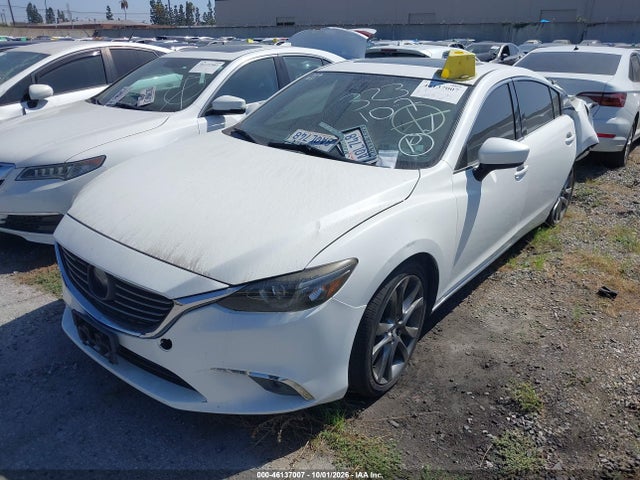 2017 Mazda Mazda6 Grand Touring მანქანა იყიდება აუქციონზე, vin: JM1GL1X50H1124854, აუქციონის ნომერი: 46137007