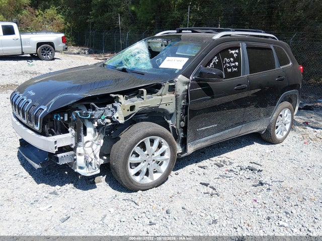 2016 Jeep Cherokee Limited მანქანა იყიდება აუქციონზე, vin: 1C4PJLDS2GW376831, აუქციონის ნომერი: 46137032