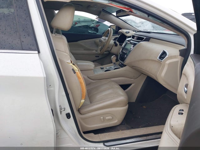 Продажа на аукционе авто 2017 Nissan Murano Platinum, vin: 5N1AZ2MH1HN186731, номер лота: 46137074