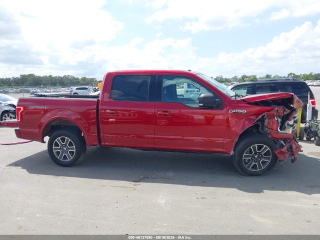 46137090 :رقم المزاد ، 1FTEW1CF5FFB46250 vin ، 2015 Ford F-150 Xlt مزاد بيع