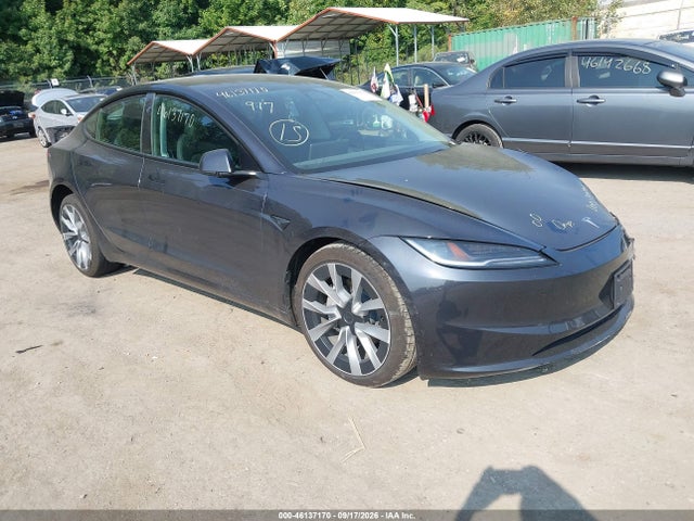 46137170 :رقم المزاد ، 5YJ3E1EB8SF904973 vin ، 2025 Tesla Model 3 Long Range All-wheel Drive مزاد بيع