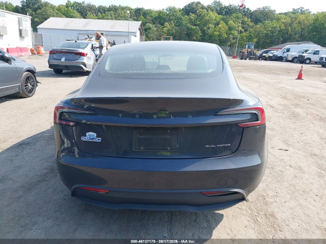Продаж на аукціоні авто 2025 Tesla Model 3 Long Range All-wheel Drive, vin: 5YJ3E1EB8SF904973, номер лоту: 46137170