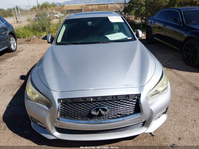 46137190 :رقم المزاد ، JN1BV7AP1EM677981 vin ، 2014 Infiniti Q50 Premium مزاد بيع