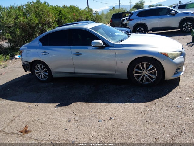 46137190 :رقم المزاد ، JN1BV7AP1EM677981 vin ، 2014 Infiniti Q50 Premium مزاد بيع